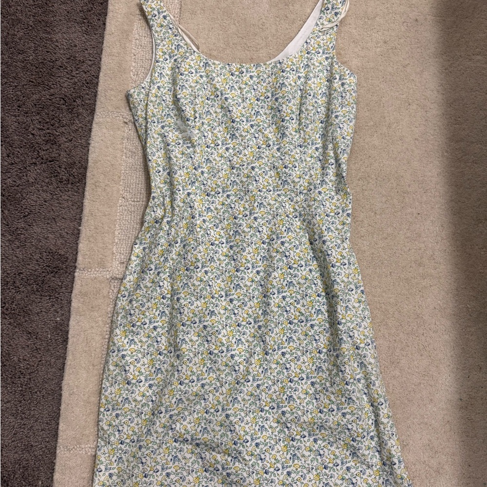 Vintage 90s blushe floral dress